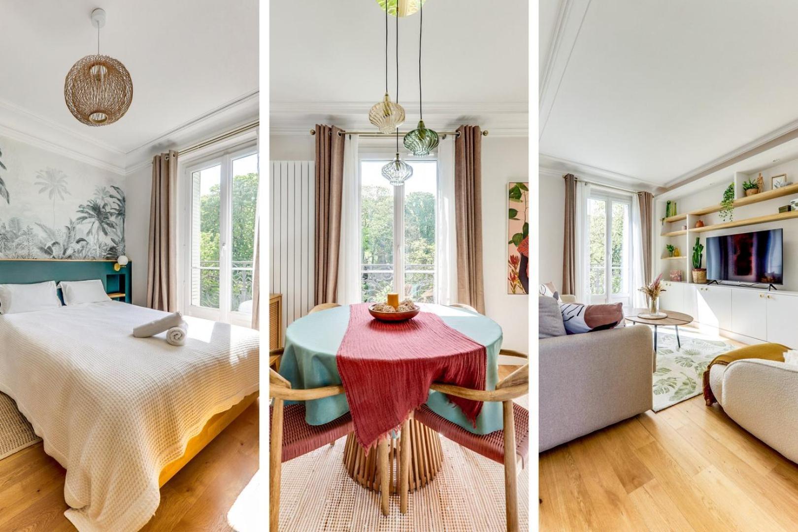 Appartement La Caribeenne - Charmant & Lumineux -pere Lachaise Paris