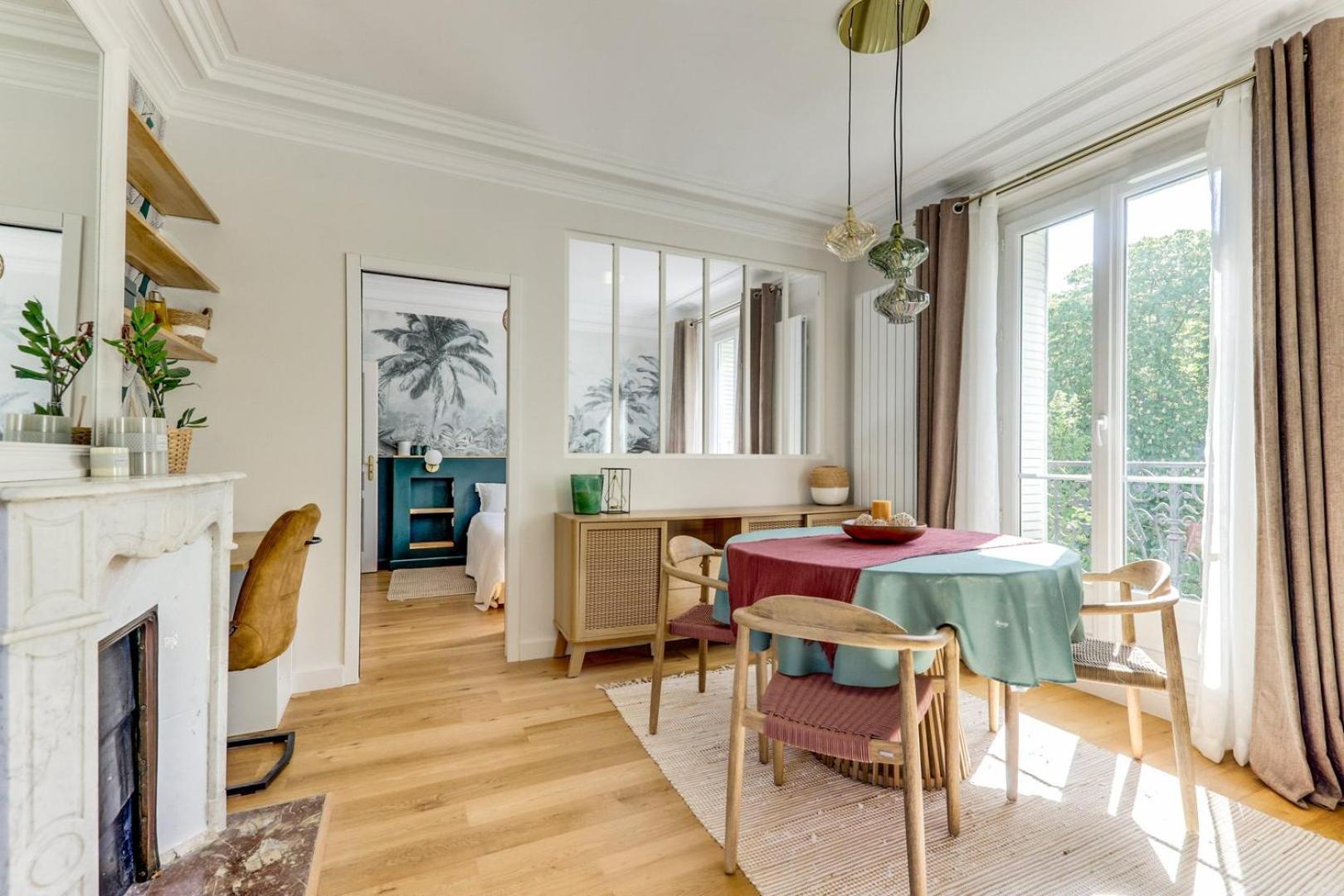 La Caribeenne - Charmant & Lumineux -pere Lachaise Appartement