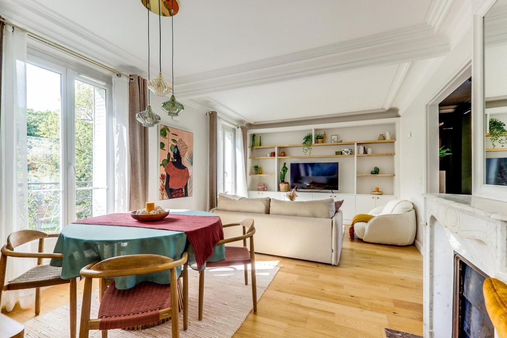 Appartement La Caribeenne - Charmant & Lumineux -pere Lachaise *