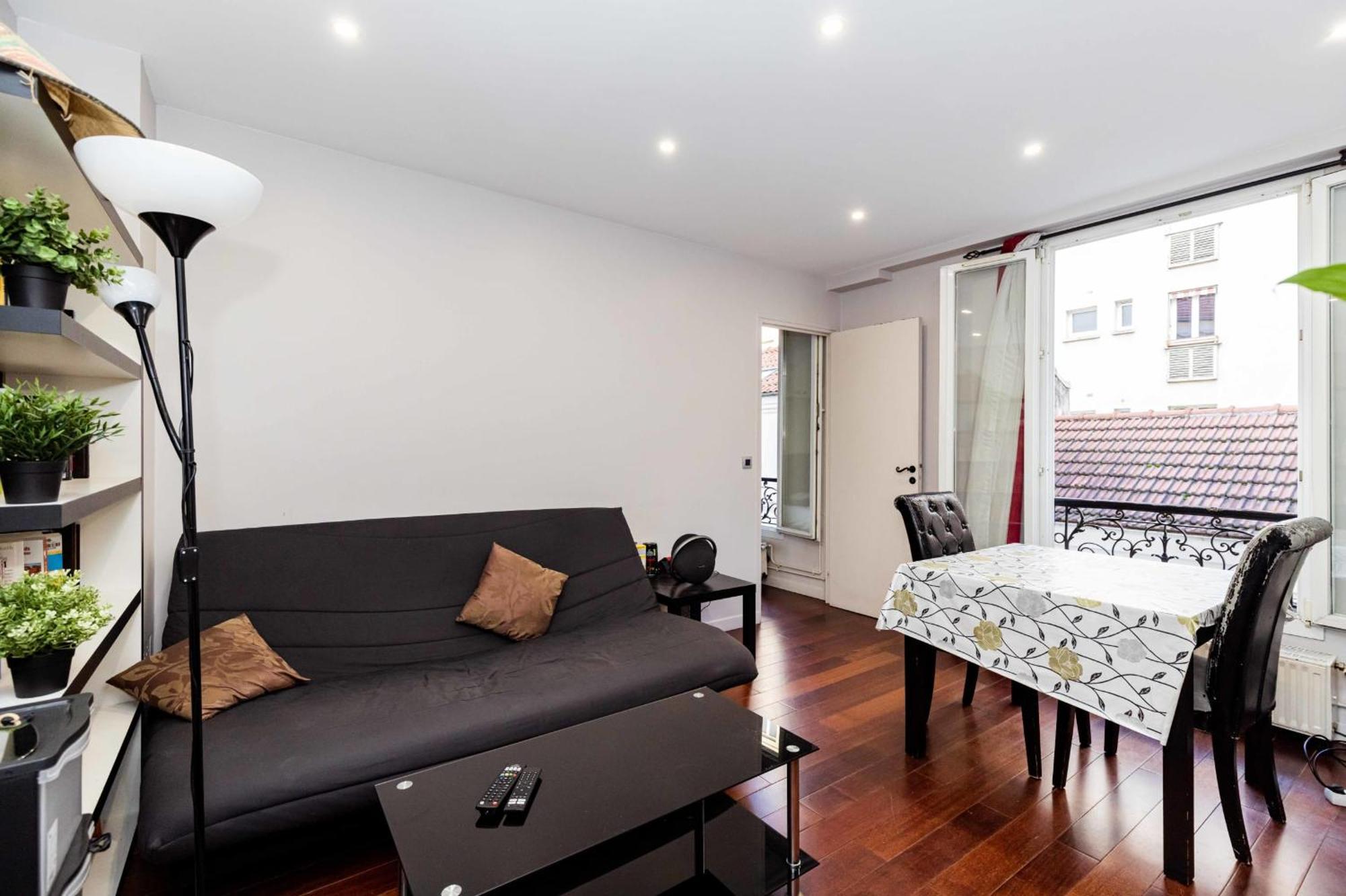 Apartment Cocoon And Bright T1 In A Quiet Neighborhood *