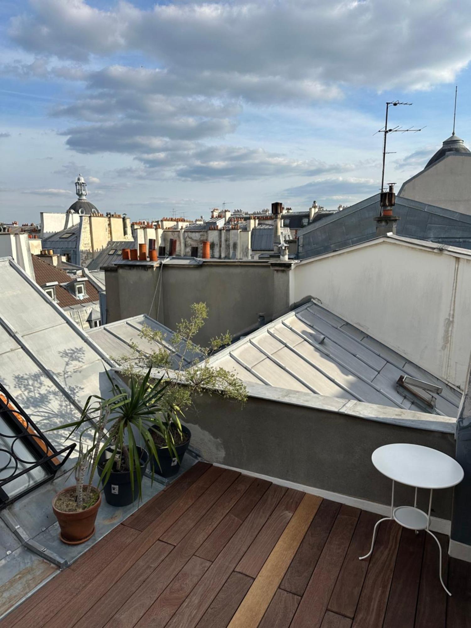 Pretty Parisian Penthouse Apartment *