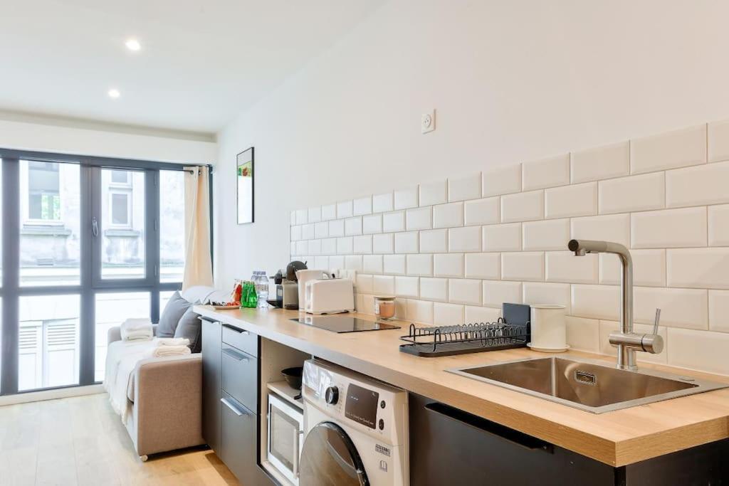 Charme Parisien 4 Personnes, 1 Chambre, 19eme Paris