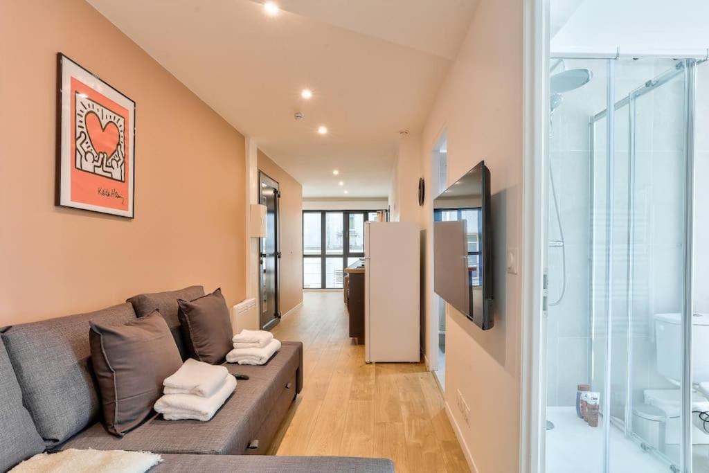 Charme Parisien 4 Personnes, 1 Chambre, 19eme Apartment