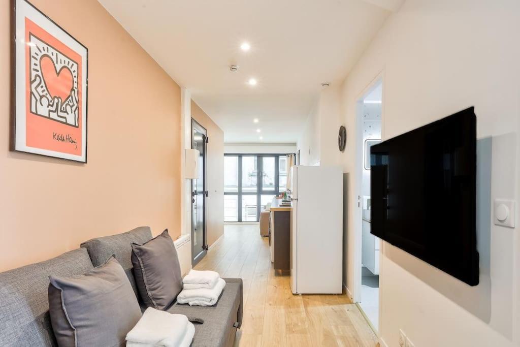 Apartment Charme Parisien 4 Personnes, 1 Chambre, 19eme