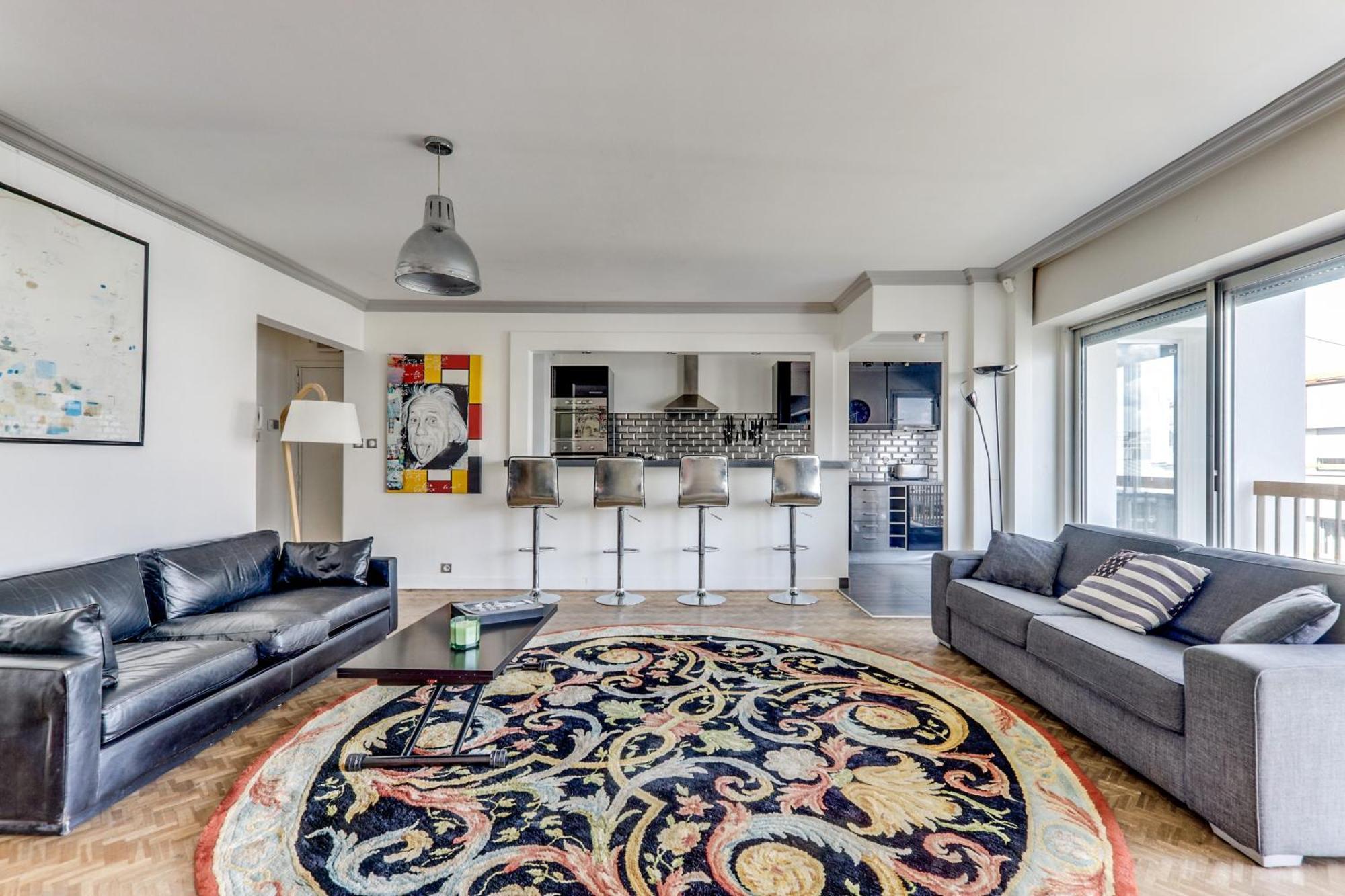 Avec Balcon Quartier Branche Apartamento Paris