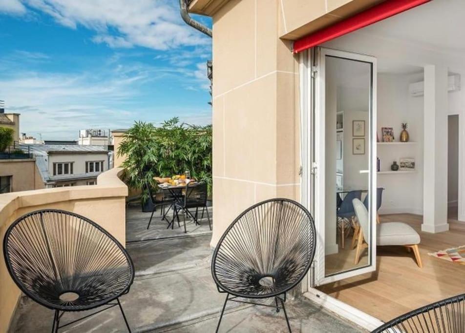 Apartment Appartement De Luxe Avec Terrasse Sur Les Champs Elysees *