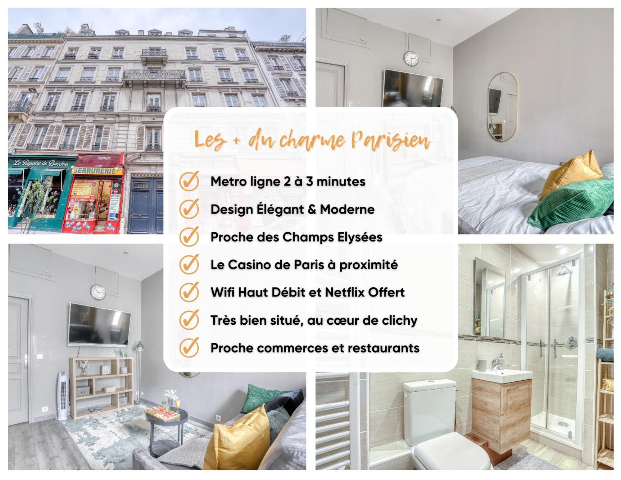 Le Charme Parisien Jo 2024 Apartment Paris