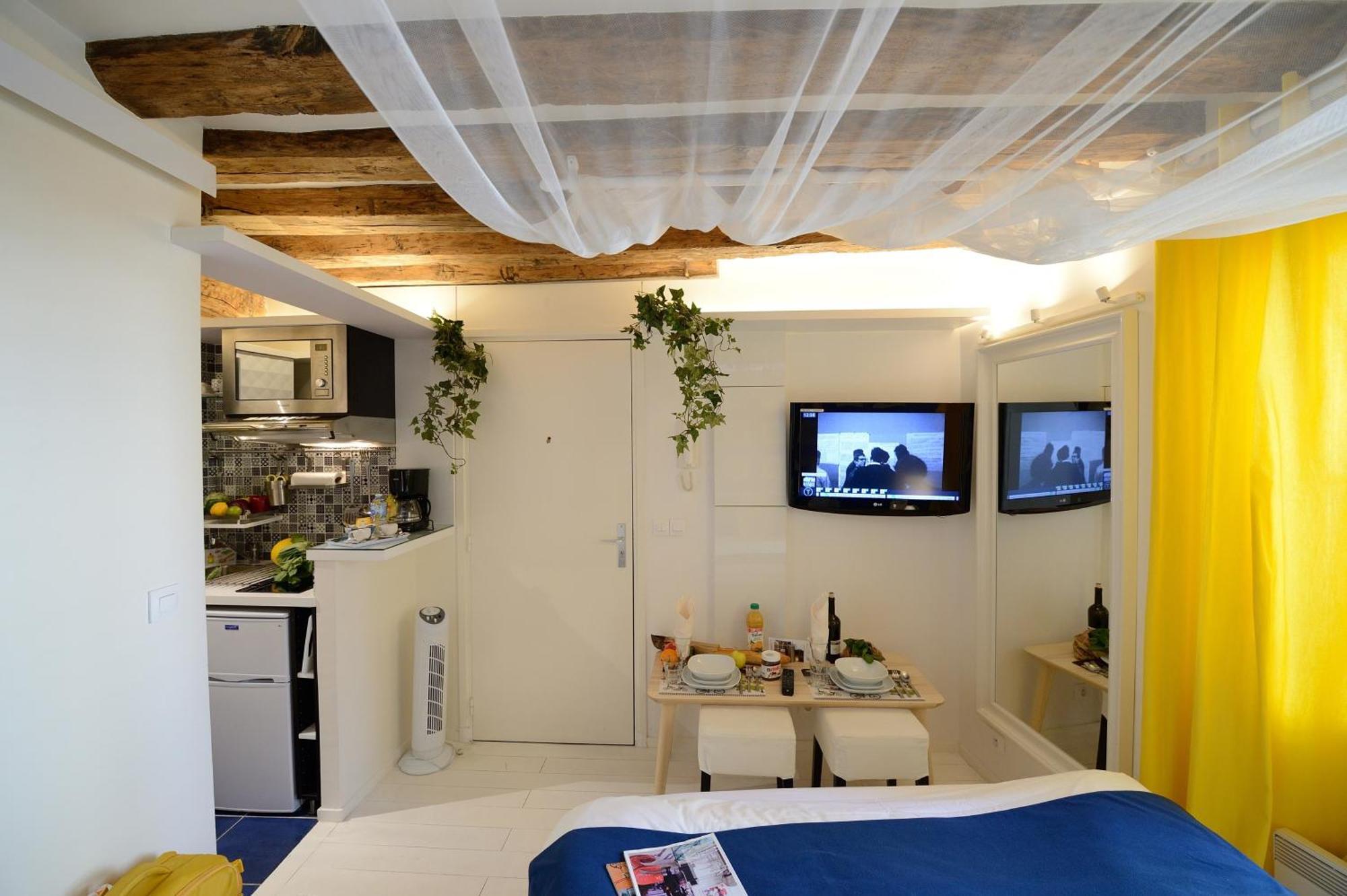 Les Patios Du Marais 2 Appartement *