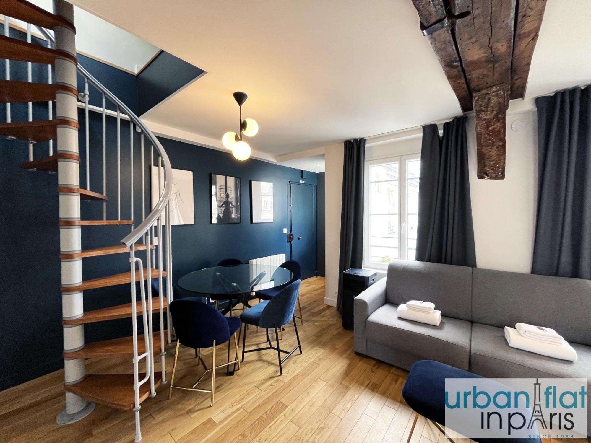 Urban Flat 176 - Charming 3 Bedroom In Montorgueil Appartement Paris