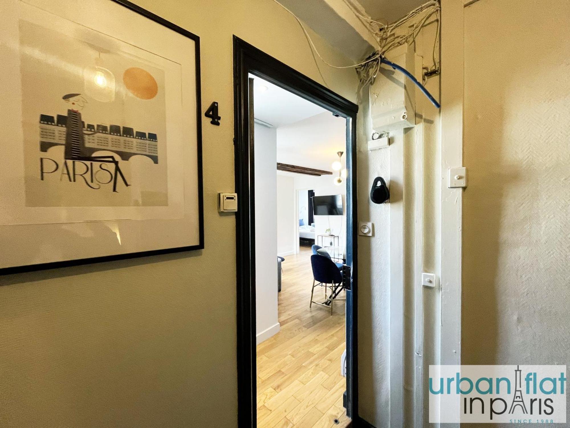Appartement Urban Flat 176 - Charming 3 Bedroom In Montorgueil Paris