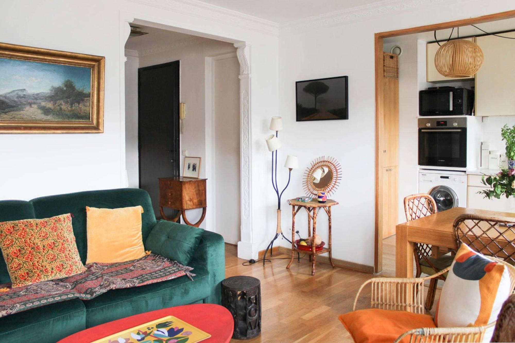 Bright T3 - Near Parc Des Buttes-chaumont Apartment Paris