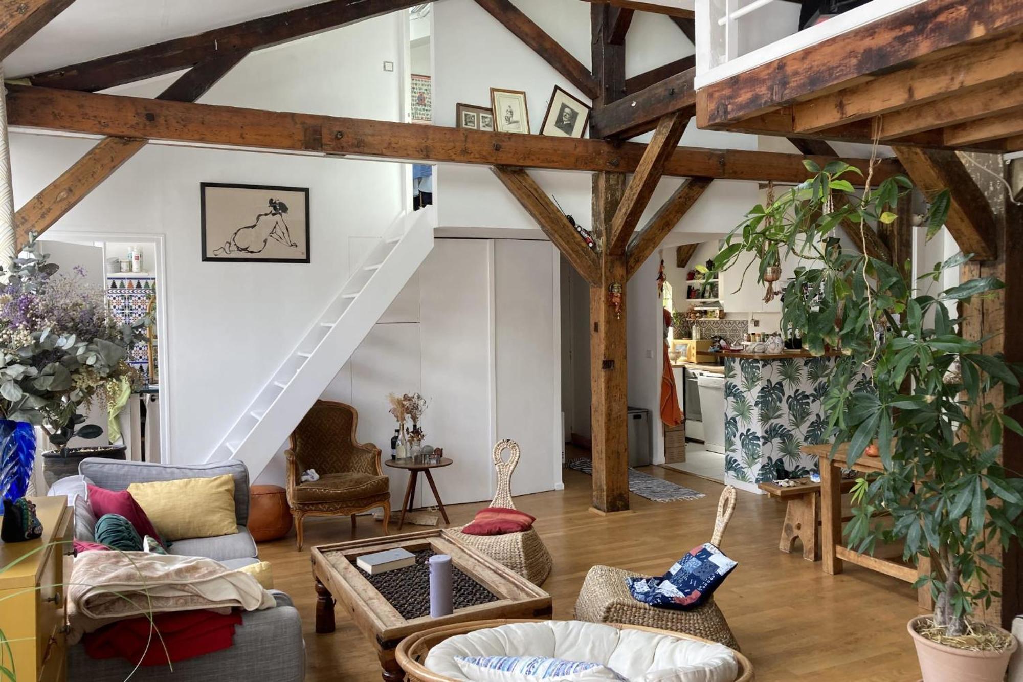 Apartment Former Cabinetmaker's Workshop In Paris