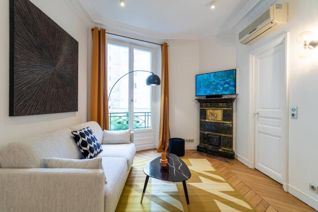 21#appart Hotel#1bedroom#4pers#paris 16#ac Apartment *
