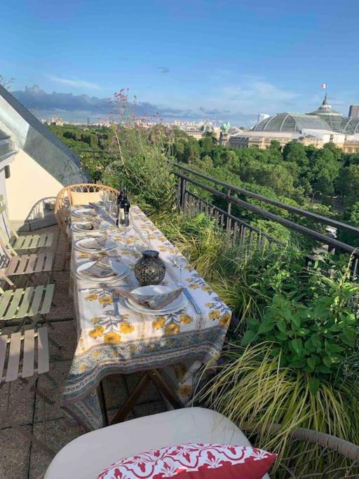 Appartement New Rbnb Eiffel Tower Rooftop 360 Terrace View And Parking Paris