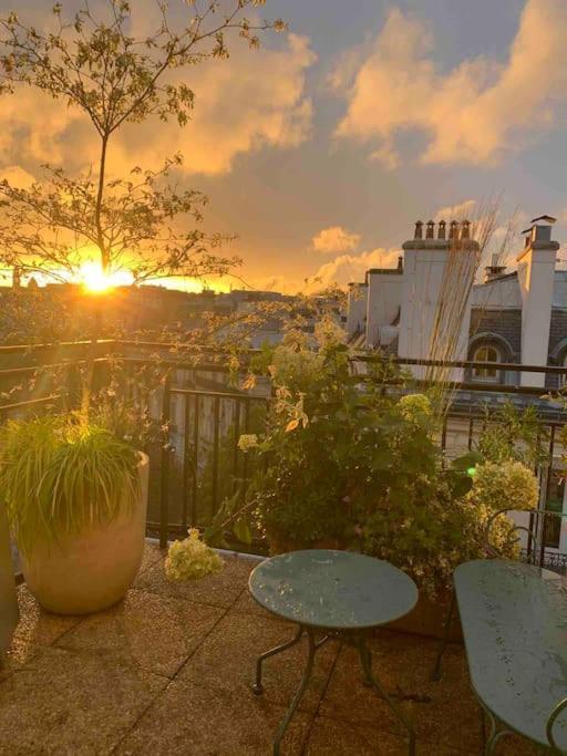 New Rbnb Eiffel Tower Rooftop 360 Terrace View And Parking Appartement *