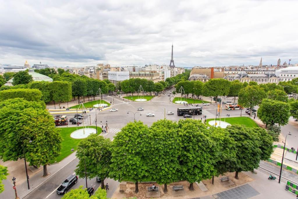 New Rbnb Eiffel Tower Rooftop 360 Terrace View And Parking Appartement