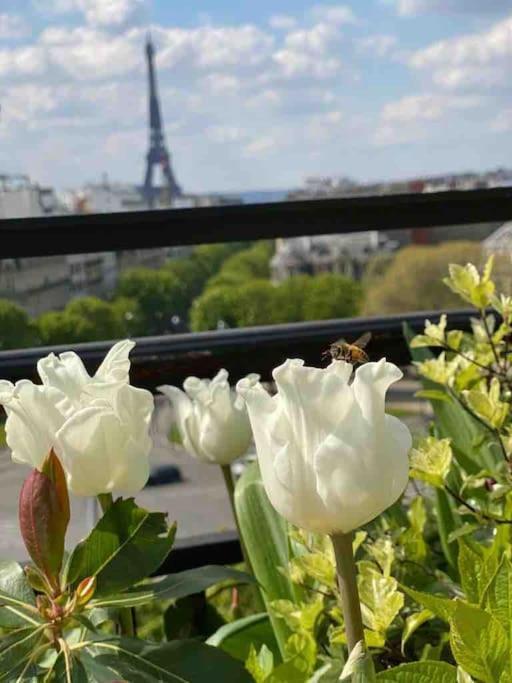 Appartement New Rbnb Eiffel Tower Rooftop 360 Terrace View And Parking Paris