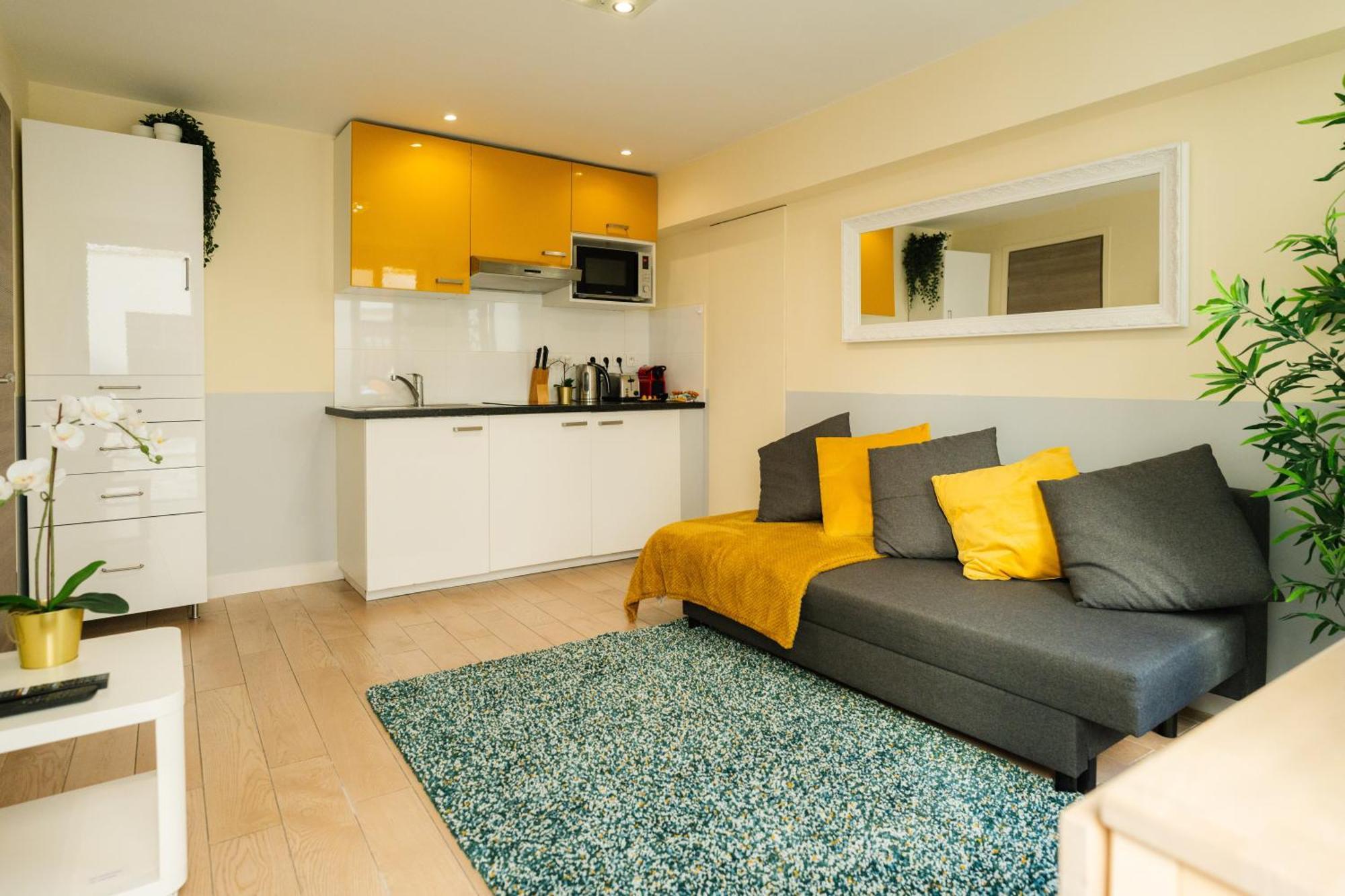 Beautiful Yellow Near Marais And Bastille Apartamento Paris