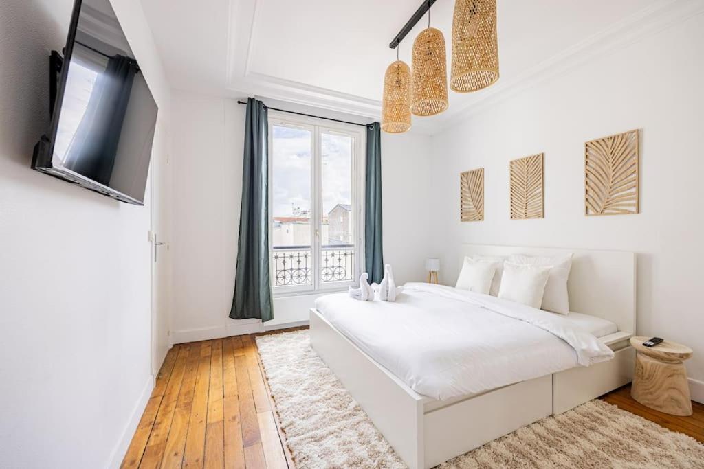 2 Bedrooms#2 Bathrooms#paris 14#alesia Apartment