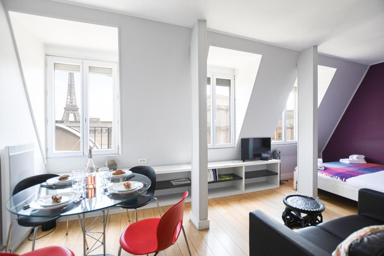Apartment Guestready -cozy With Eiffel Tower View Paris