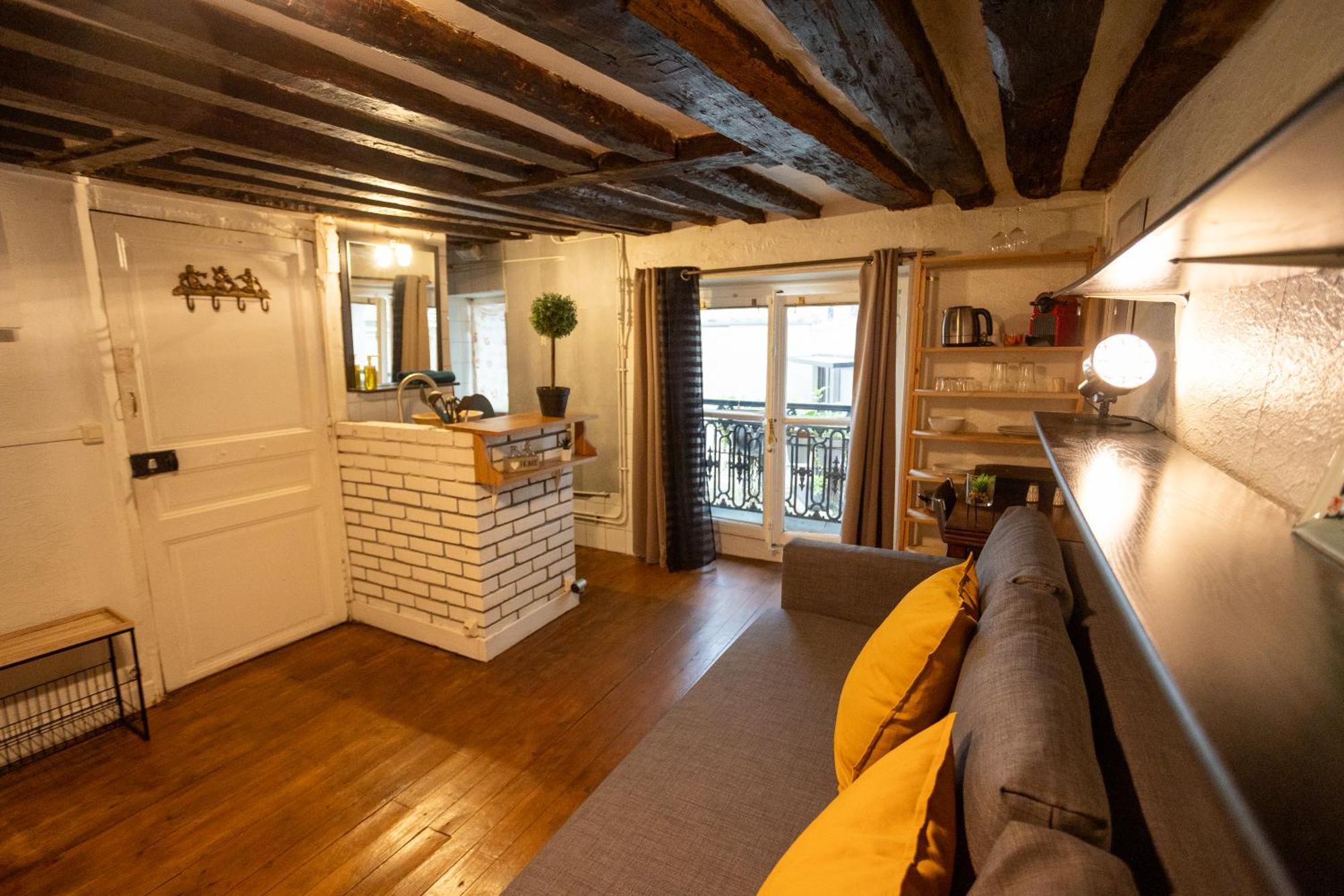 Apartamento Studio Cosy Romantique En Plein Coeur De