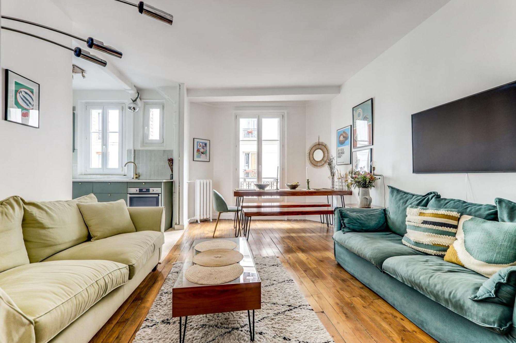 Superbe Neuf Pres De Montmartre Apartment
