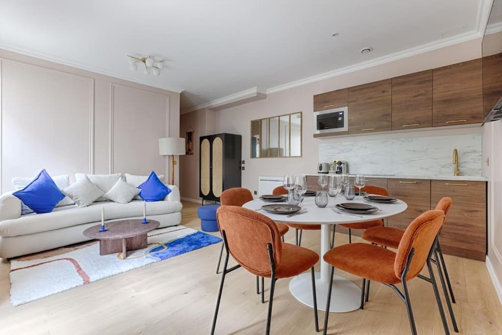 Mykeypers - Luxury Flat 3br 8p With Jacuzzi - Haussmann Apartment
