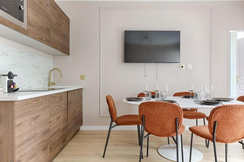 Mykeypers - Luxury Flat 3br 8p With Jacuzzi - Haussmann Apartment