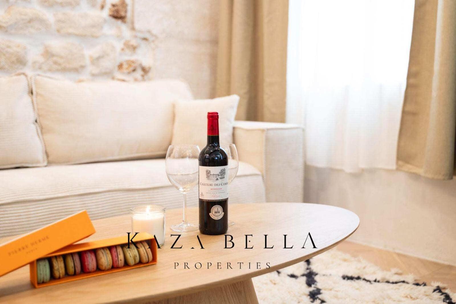 Kaza Bella - Marais Modern Flat With Small Pool *