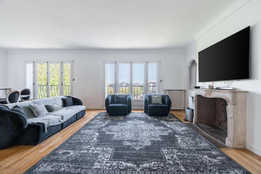 Un 3ch, 2sdb Exquis A Trocadero Tour Eiffel Appartement