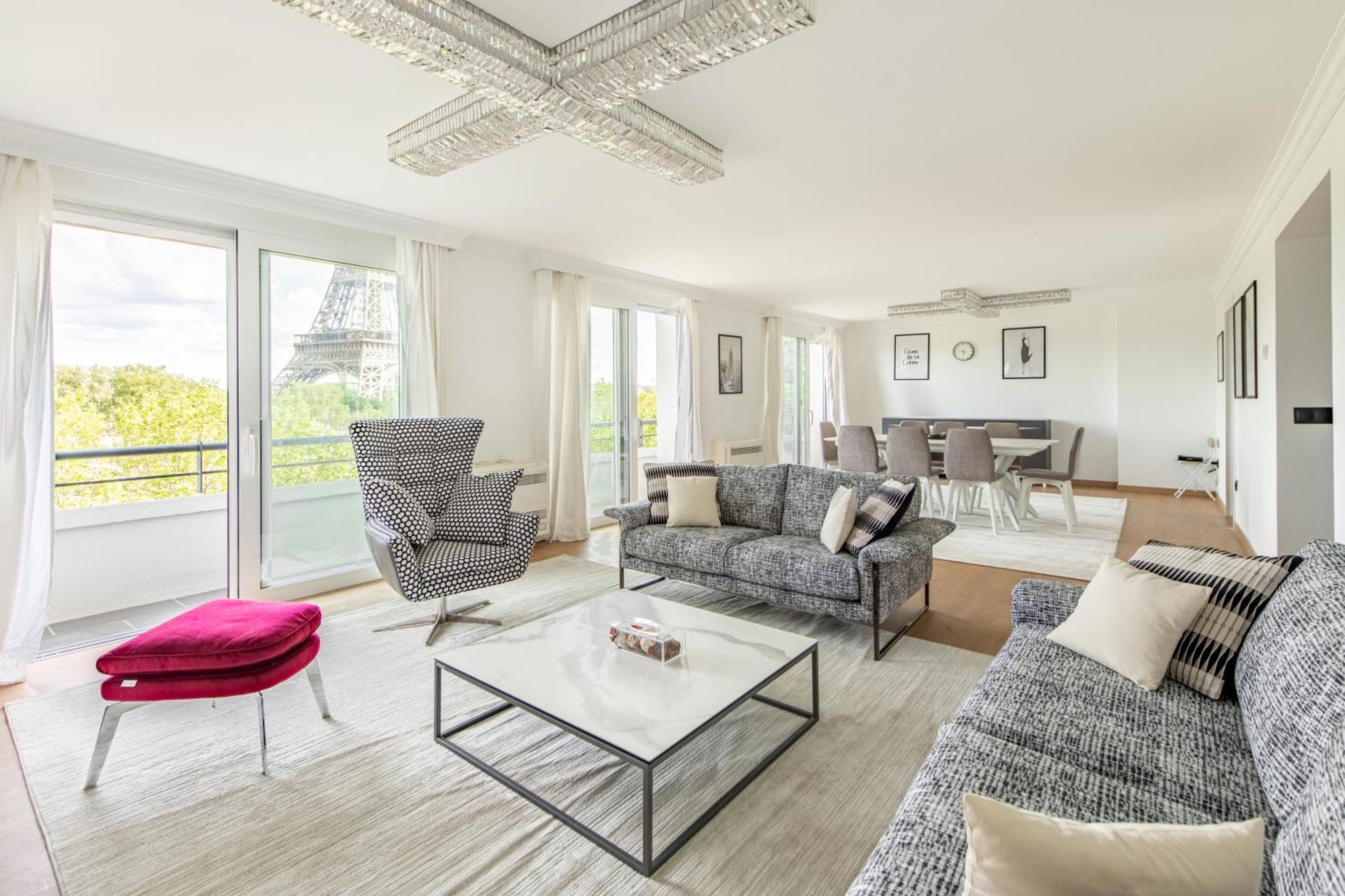 Apartment New York-superbe Vue Tour Eiffel Pont De L'alma *