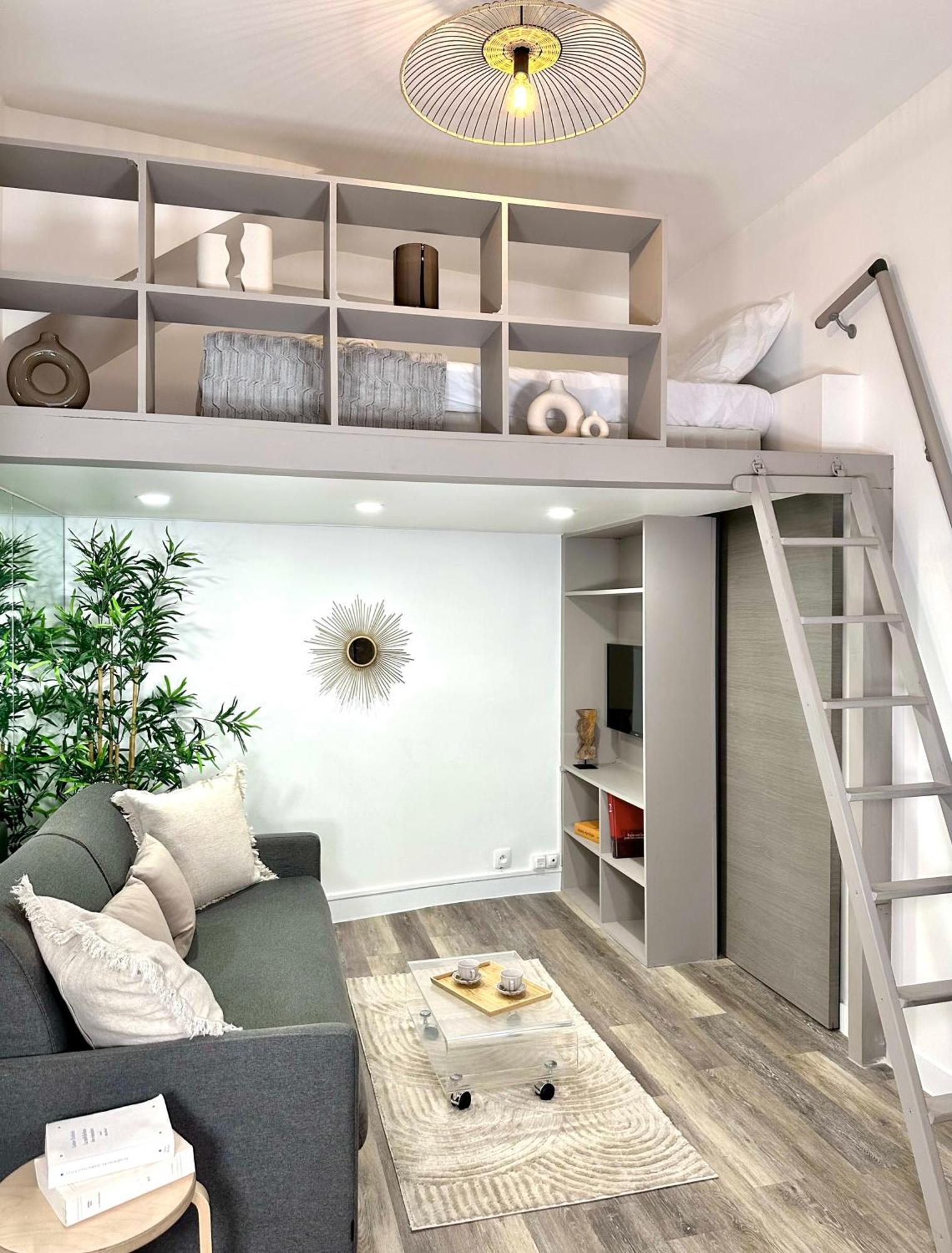 Stylish Studio Steps From Le Marais