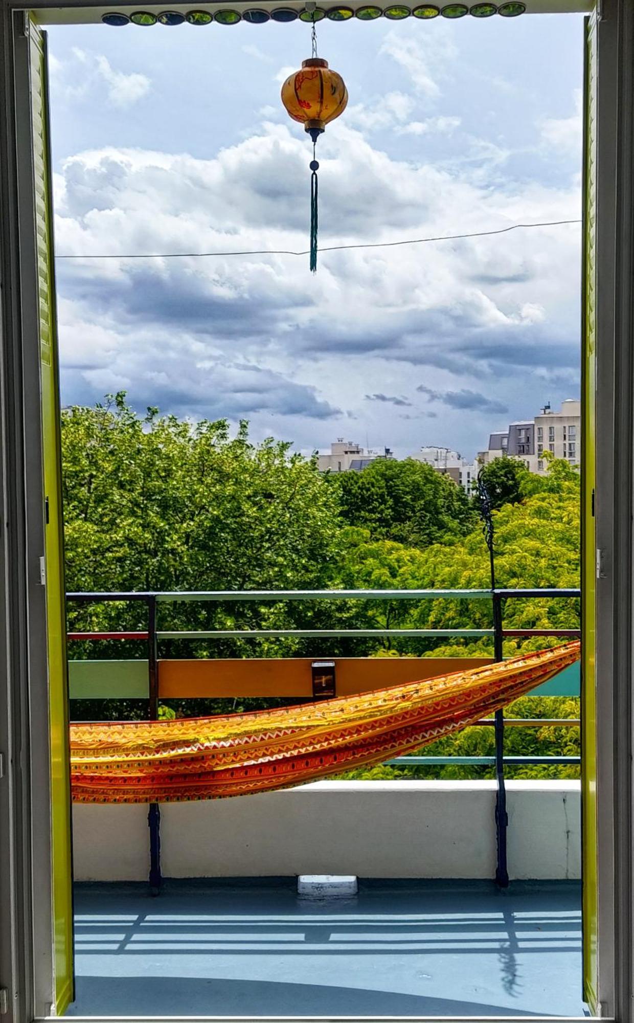 Apartment Canopee, Paisible, Chaleureux, Lumineux, Balcon Paris