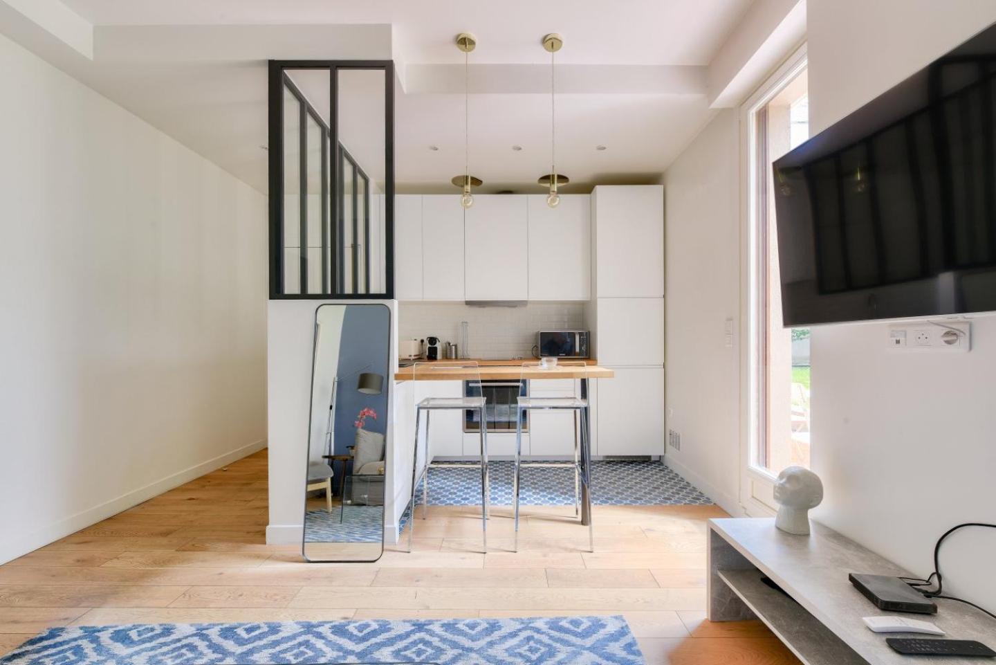 Apartment Garden Luxury Next To Eiffel Tower *