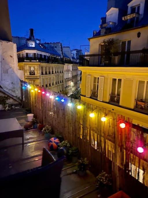 Charming Terrace In 2 Apartment Paris