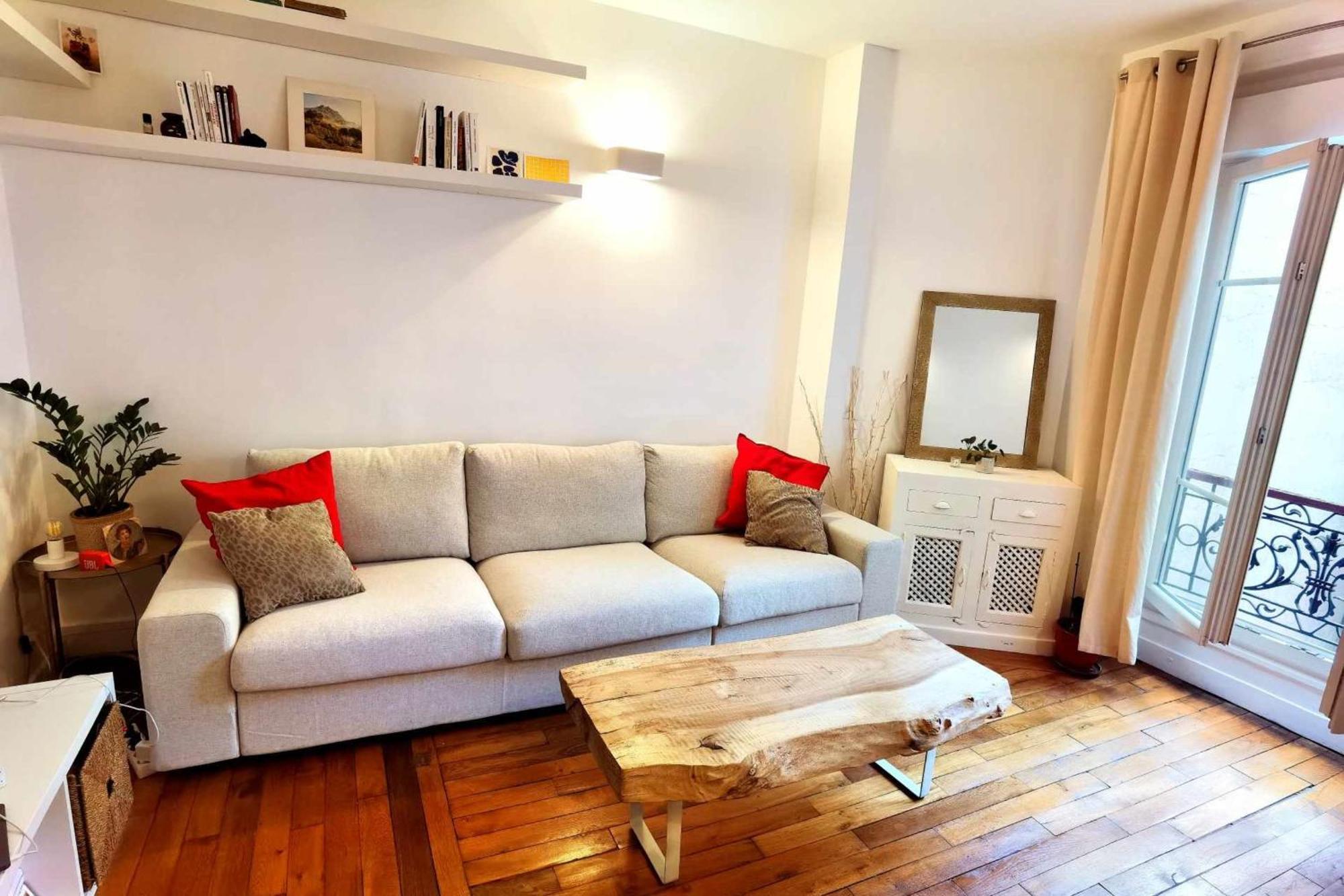 Apartamento Bright And Peaceful Nest Near Montmartre
