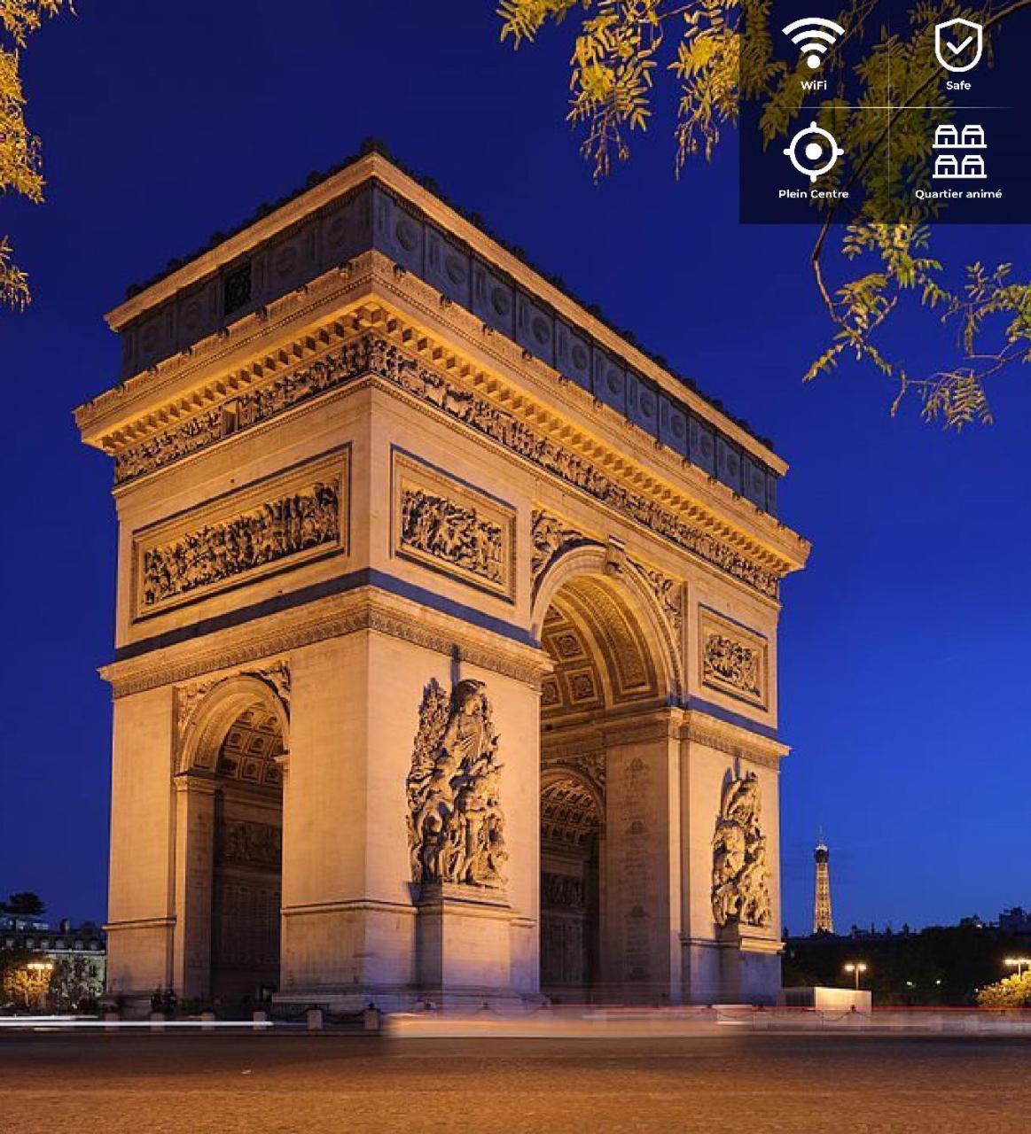 Cosy Arc De Triomphe Champs Elysees Paris