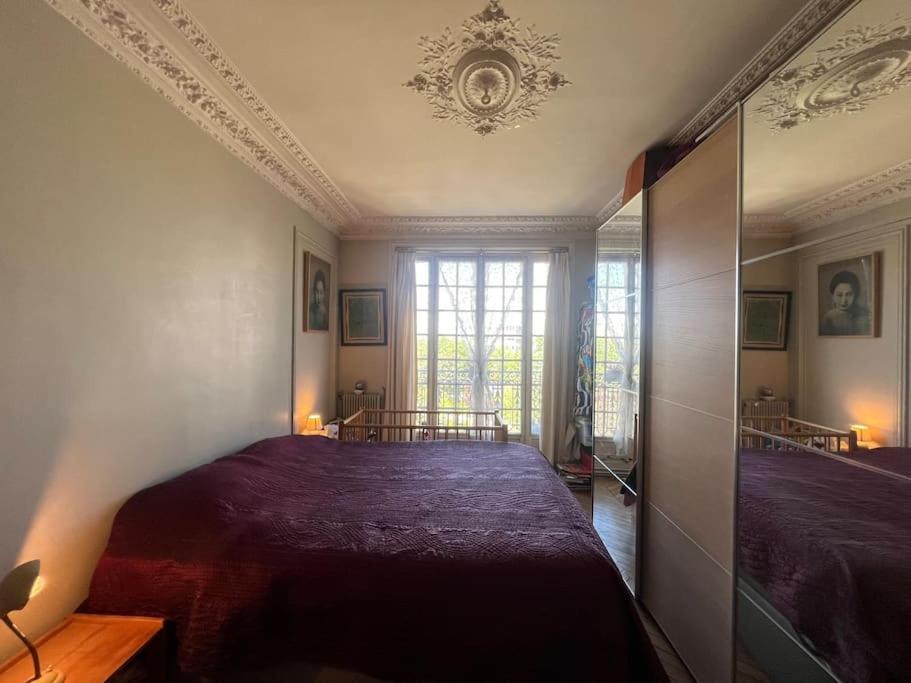 Charme Hausmanien Vue Parc 4 Famille Metro 6 Apartamento