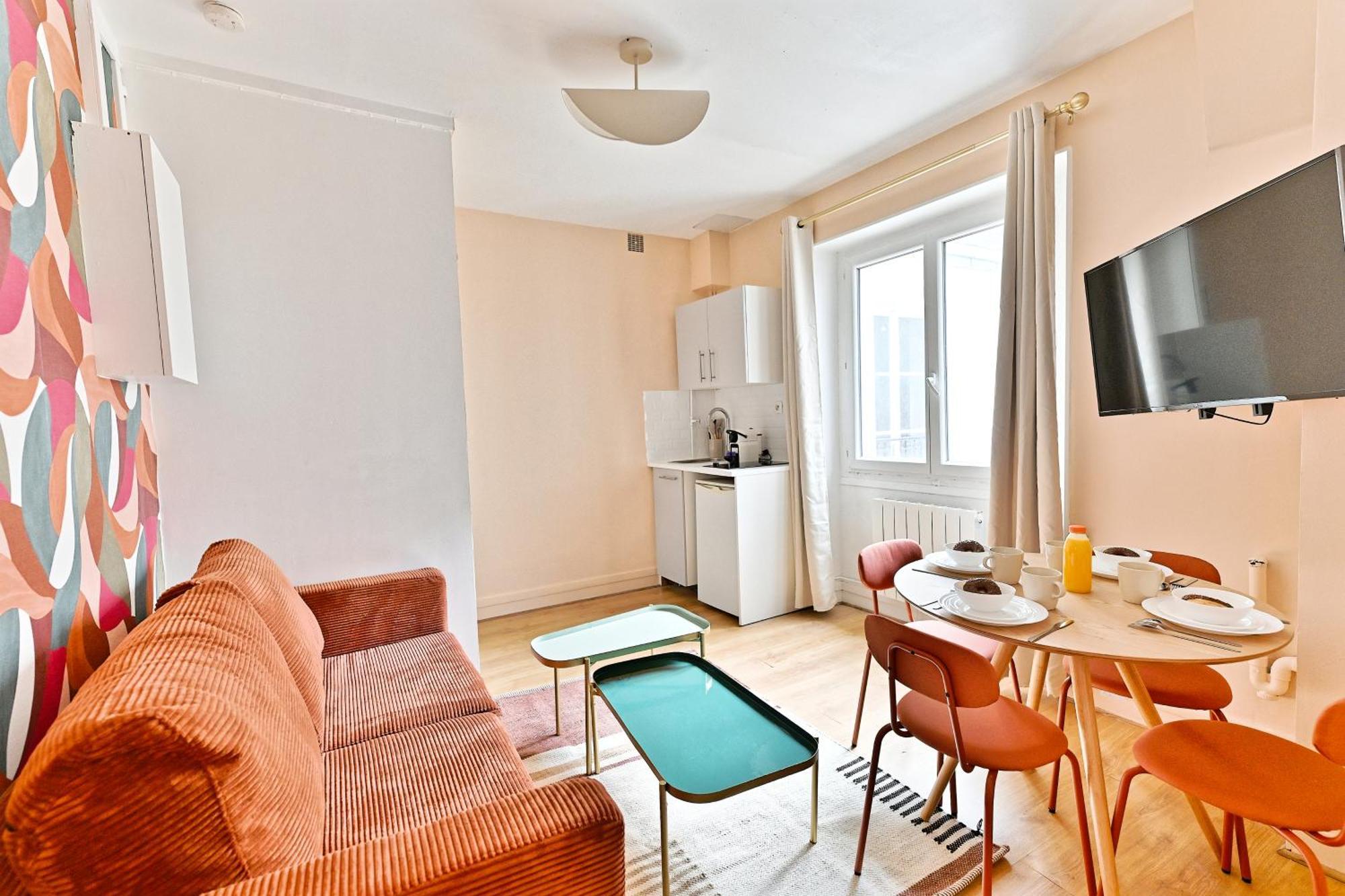 Apartment Pour 4 Proche De La Gare Montparnasse Paris
