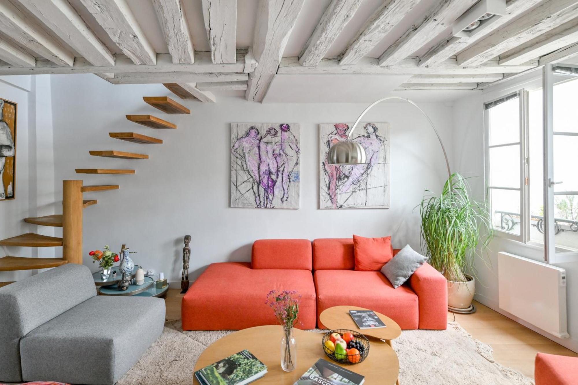 Apartment Stunning One-bedroom, Marais - Place Des Vosges *