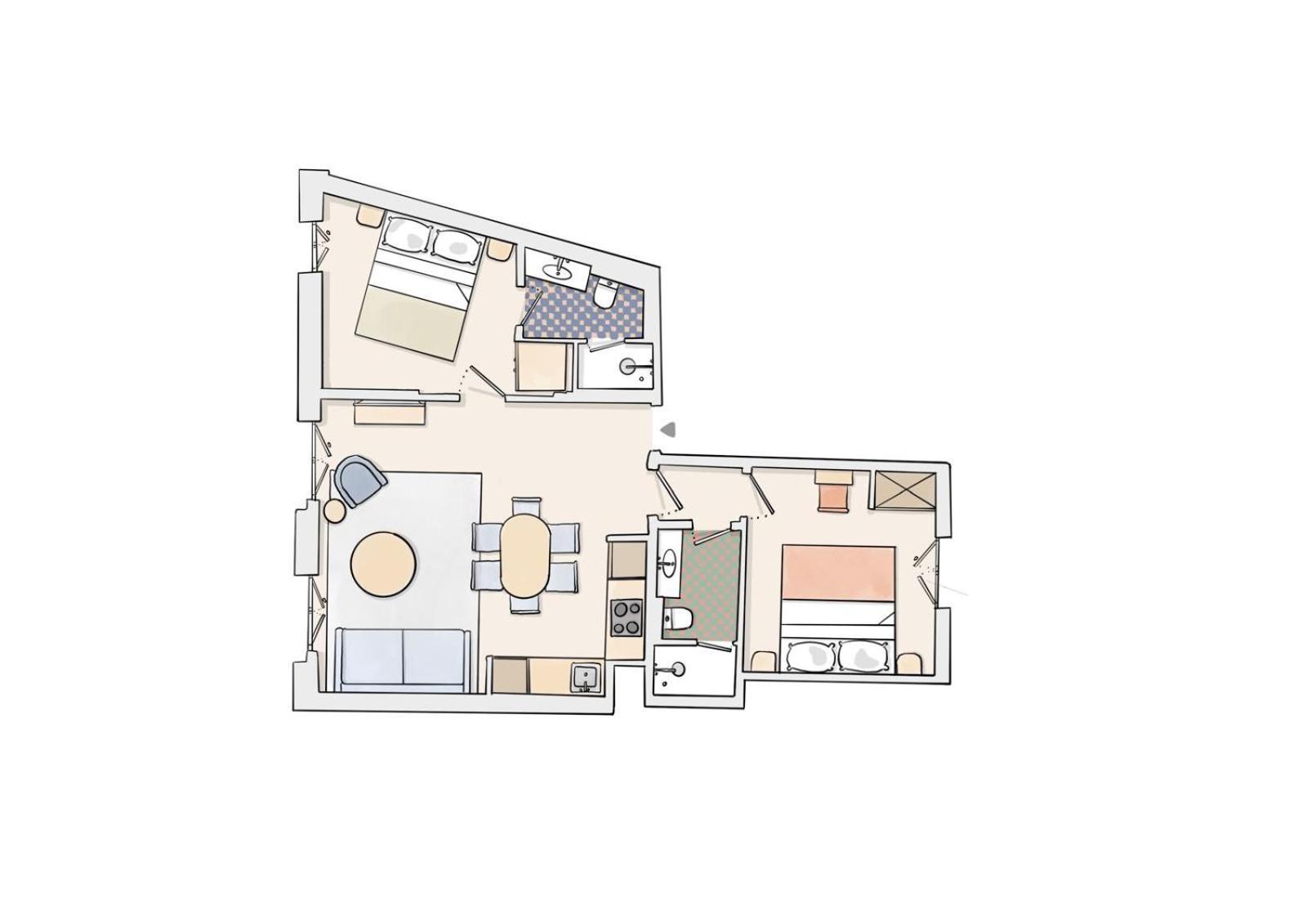 Collection Serviced In Notre Dame - Rue Savoie Apartment