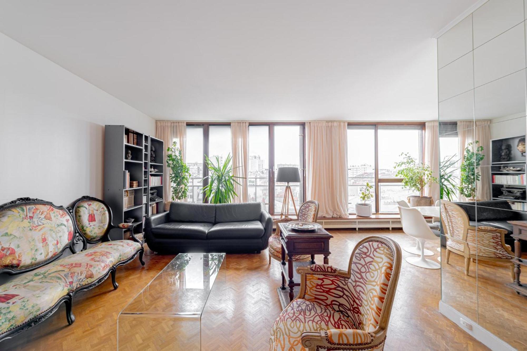 New - 3 Bedroom Flat With Eiffel Tower View Appartement