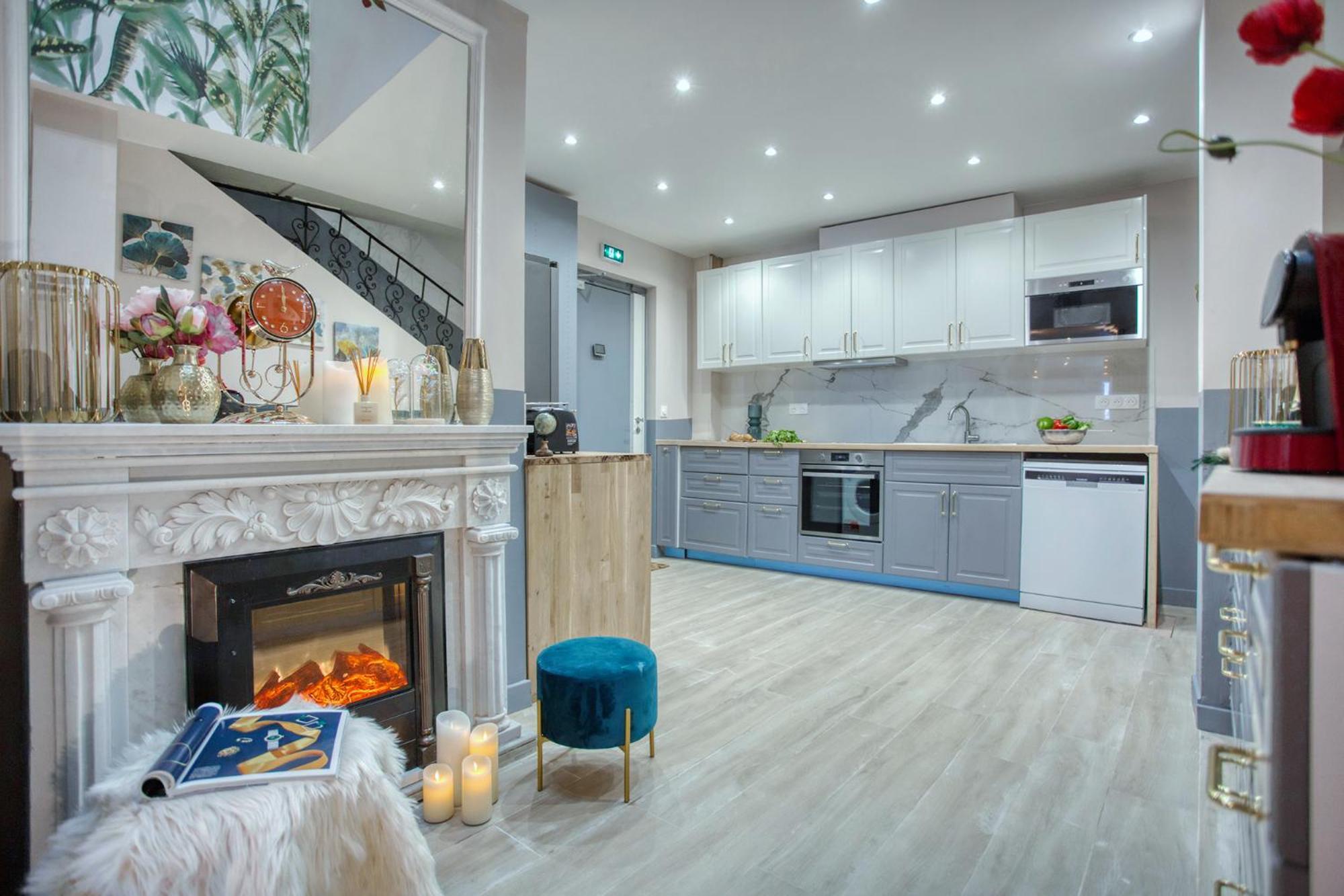 Apartment Elegant Triplex In - Ideal For 10 - Aircon