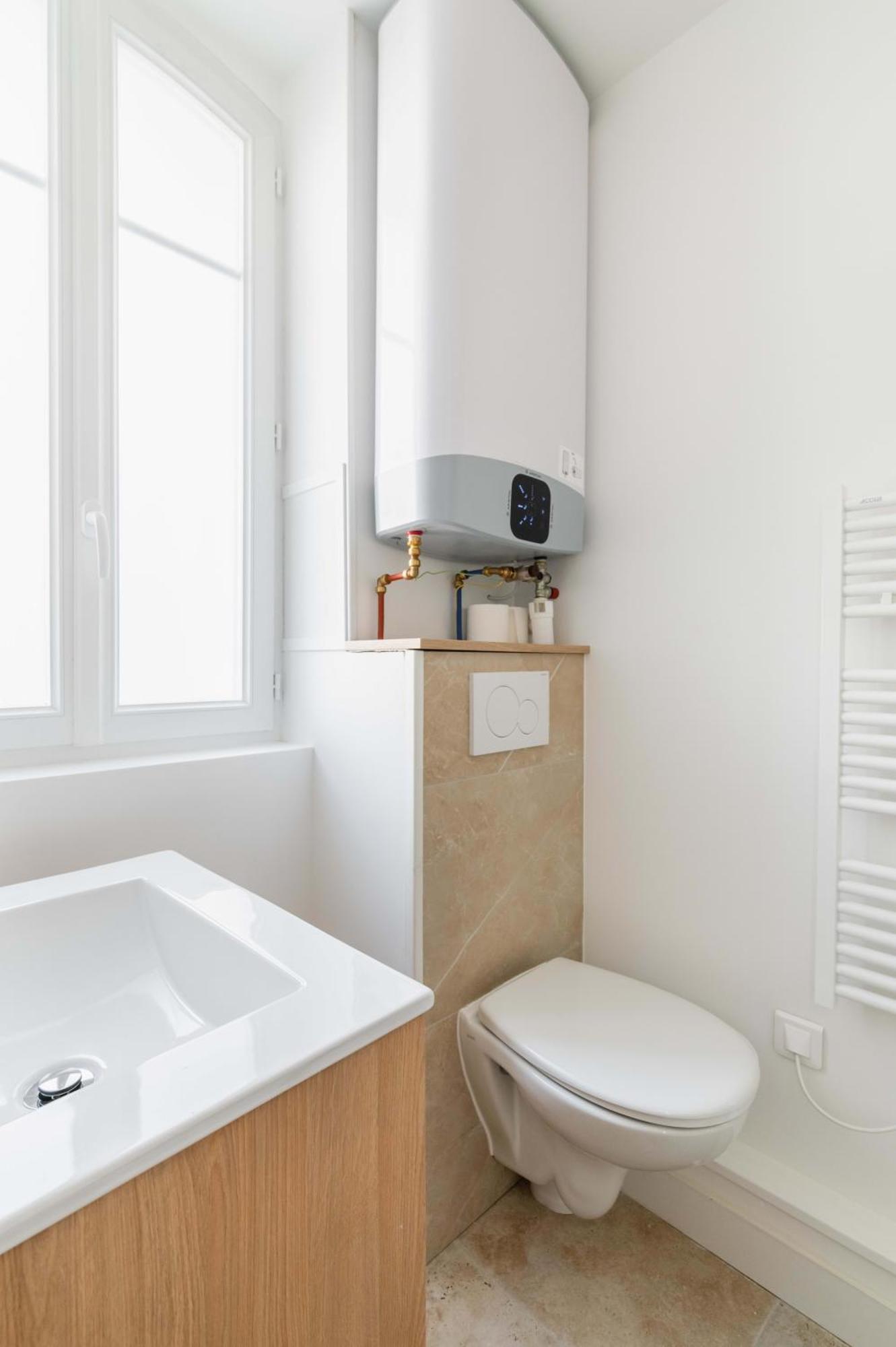 2 Pieces Refait Neuf Metro Jaures - 19 - 4p - Flat-guest Appartement