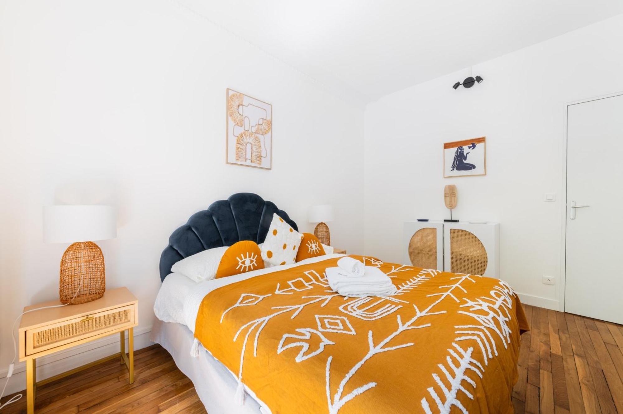 Appartement 2 Pieces Refait Neuf Metro Jaures - 19 - 4p - Flat-guest