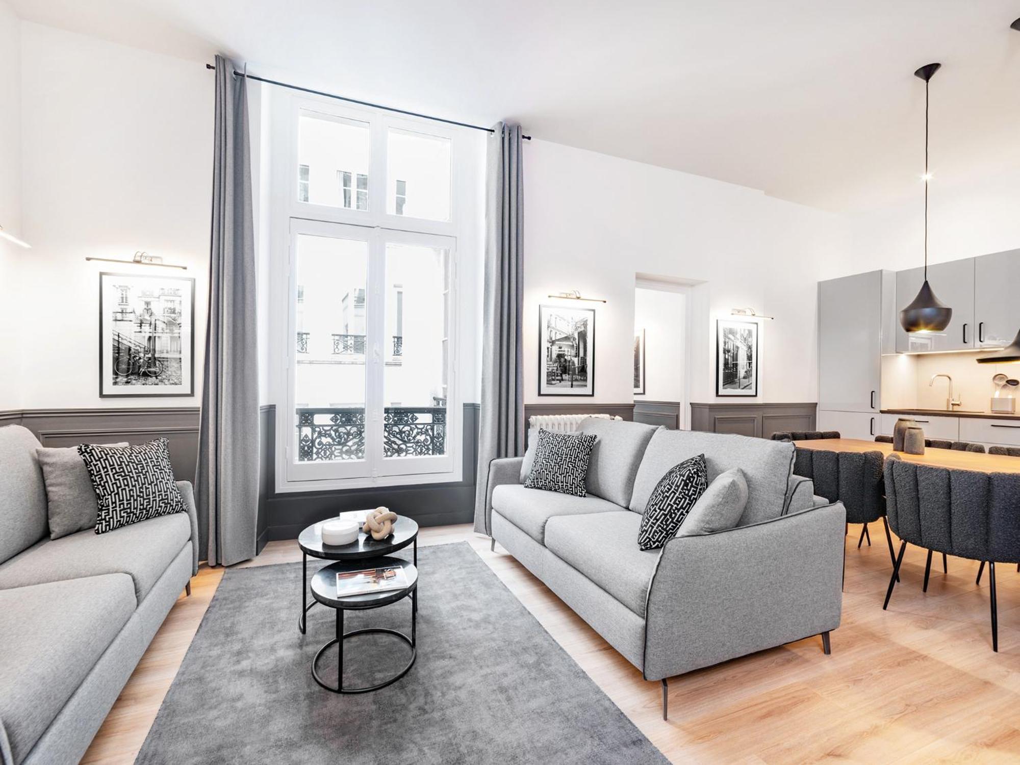 Apartment Livinparis - Luxury Ac 3 Bedrooms Le Louvre I