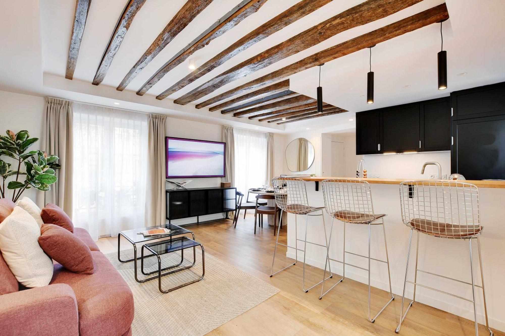 Modern - 3br-8p - Le Marais-bastille Apartment
