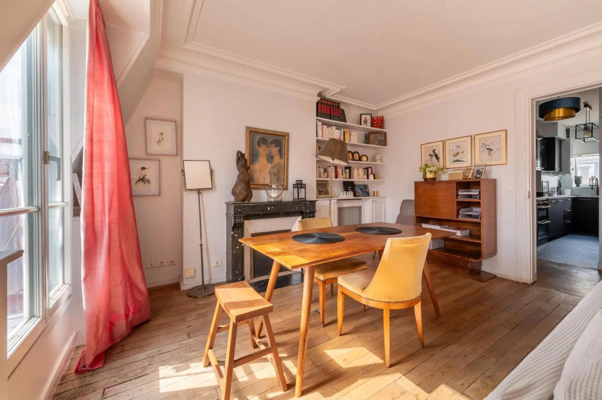 Apartment Beautiful 1bd Parasian Batignolles