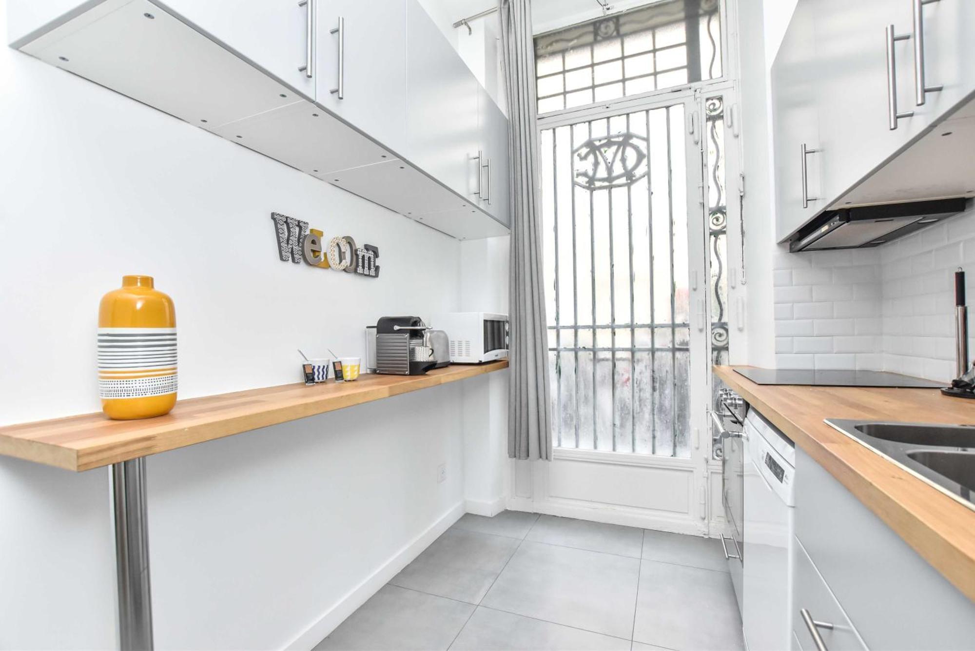 Cozy - 1br-6p - Madeleine Apartamento *