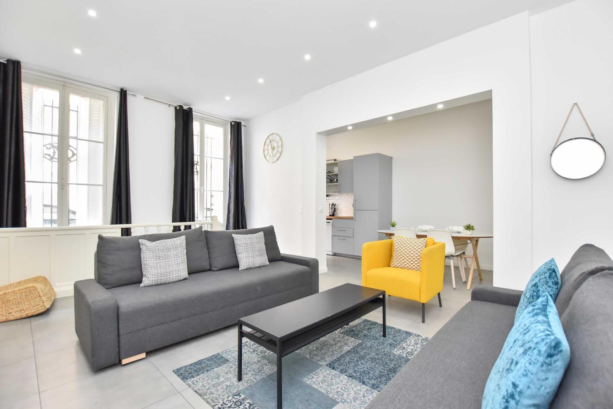 Apartamento Cozy - 1br-6p - Madeleine *